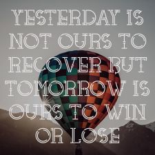 Quote by Lyndon B. Johnson Tomorrow is Ours to win or lose - Lyndon Johnson - 2mormonguys