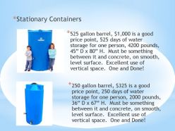 Stationary Containers