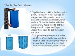 3.5 gallon water bricks